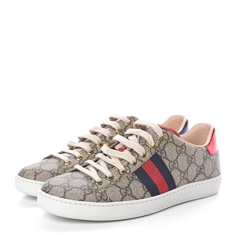 gucci ace gg supreame|gucci gg supreme sneakers.